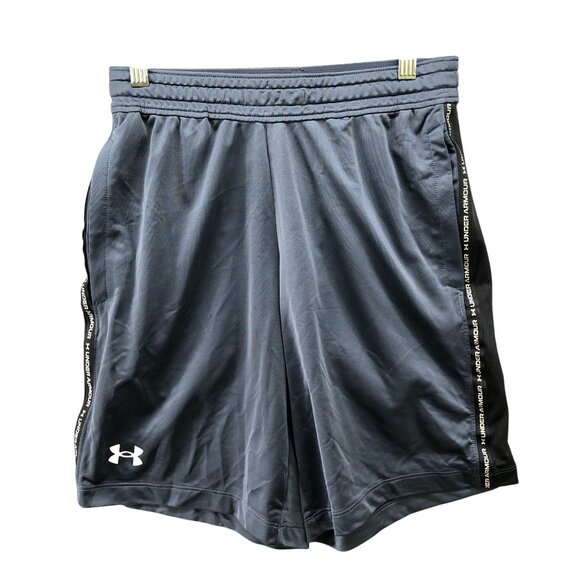 Under Armour Active Shorts Mens S Gray 9'' Athletic Lightweight Gym Shorts - Picture 1 of 9